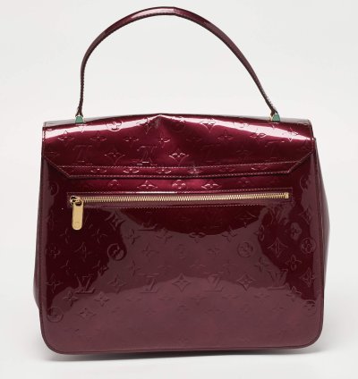 Louis Vuitton Amarante Monogram Vernis Mirada Bag