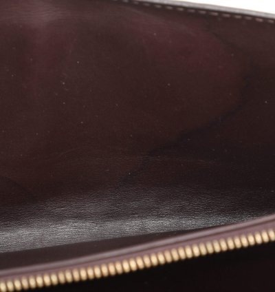 Louis Vuitton Amarante Monogram Vernis Sarah Continental Wallet