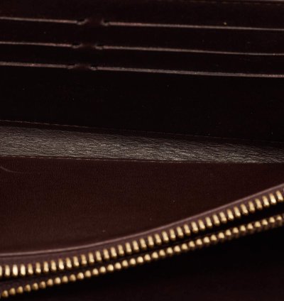 Louis Vuitton Amarante Monogram Vernis Sarah Noeud Wallet