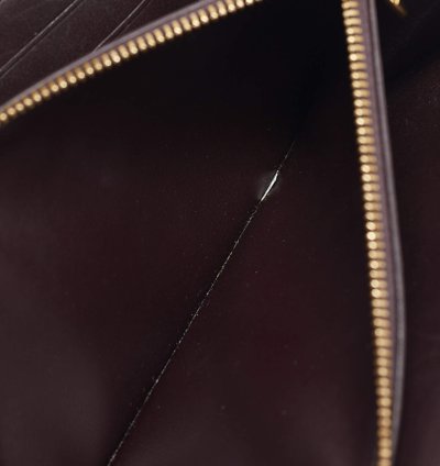 Louis Vuitton Amarante Monogram Vernis Sarah Wallet