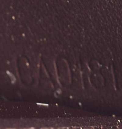 Louis Vuitton Amarante Monogram Vernis Zippy Wallet