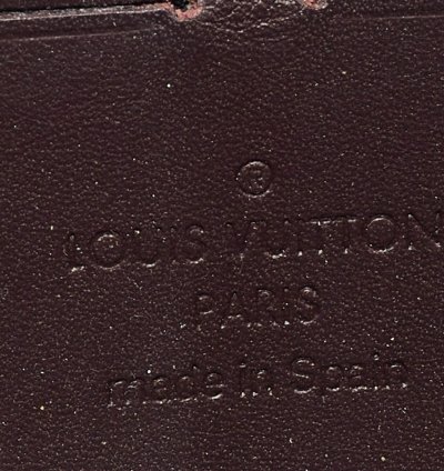 Louis Vuitton Amarante Monogram Vernis Zippy Wallet