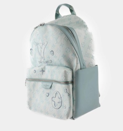 Louis Vuitton Aqua Garden Monogram Rucksack Daypack Discovery Backpack Pm