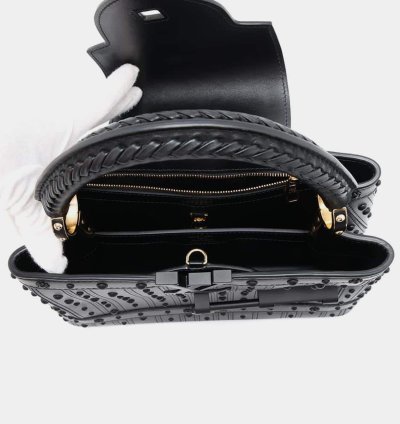 Louis Vuitton Arty Capucines Collection Peter Marino Noir Taurillon Size Mm