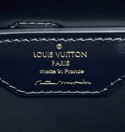 Louis Vuitton Arty Capucines Collection Peter Marino Noir Taurillon Size Mm