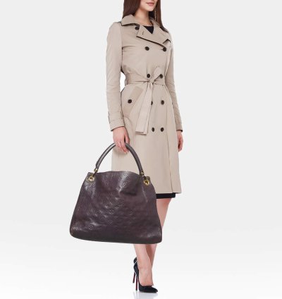 Louis Vuitton Aube Monogram Empreinte Leather Artsy Gm Bag