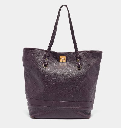 Louis Vuitton Aube Monogram Empreinte Leather Citadine Gm Bag