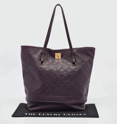 Louis Vuitton Aube Monogram Empreinte Leather Citadine Gm Bag