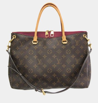 Louis Vuitton Aurore Brown Monogram Pallas Shoulder Bag