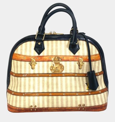 Louis Vuitton Beige Black Transformed Bag