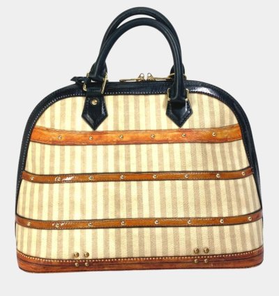 Louis Vuitton Beige Black Transformed Bag