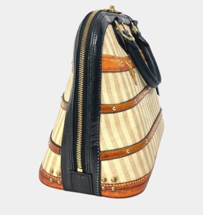 Louis Vuitton Beige Black Transformed Bag