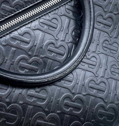 Burberry Bag Tb Monogram Leather 8014391 Burberry 2way Shoulder Black