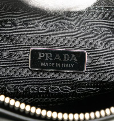 Black Grace Lux Triangle Logo Embossed Triangle Wristlet Pouch