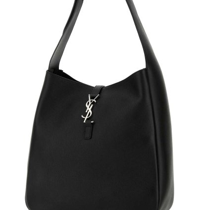 Black Leather Le 5 7 Shoulder Bag