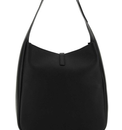 Black Leather Le 5 7 Shoulder Bag
