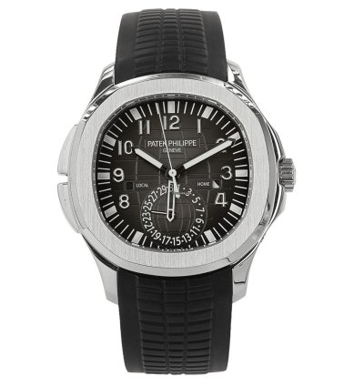 Patek Philippe Aquanaut Dual Time Stainless Steel 5164a-001
