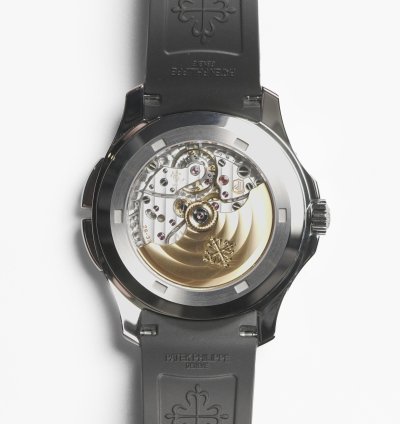 Patek Philippe Aquanaut Travel Time 5164a-001 Steel Case Black Rubber Strap - 40 8mm