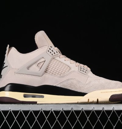 A Ma Maniere X Aj 4 Retro Fossil Stone