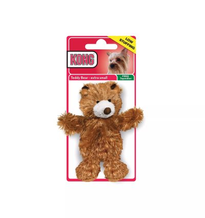 Teddy Bear Dog Toy - Plush Squeaker