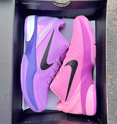 Kobe 6 Protro Cotton Candy Colorway Pink Purple
