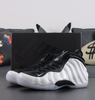 Nike Foamposlie One White And Black Dv0815-100