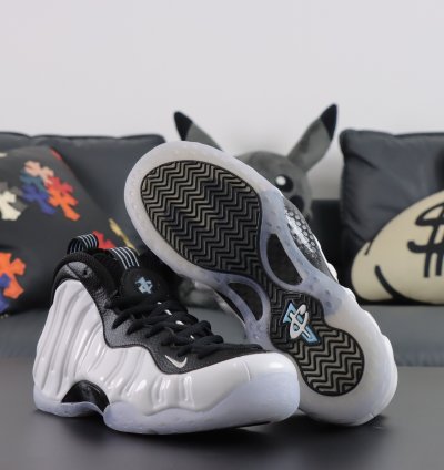 Nike Foamposlie One White And Black Dv0815-100