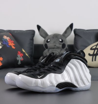 Nike Foamposlie One White And Black Dv0815-100