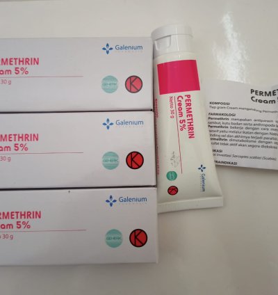 Permethrin Galenium Cream For Scabies 30gr