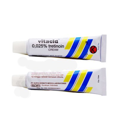 Vitacid Tretinoin 0025 Cream 15gr