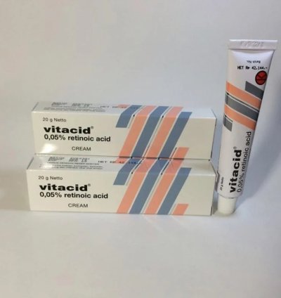 Vitacid Tretinoin 005 Cream 20gr