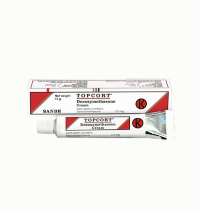 Topcort Cream Desoximethasone Treat Inflammation Itching
