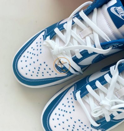 Nike Sb Dunk Low Industrial Blue Sashiko Dv0834-101
