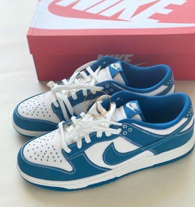 Nike Sb Dunk Low Industrial Blue Sashiko Dv0834-101