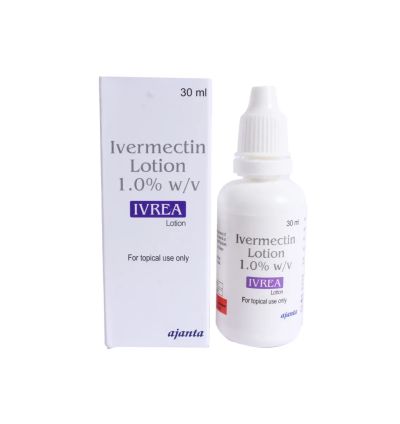 Ivrea Ivermectin Lotion 1ww 30 Ml For Parasitic Wormspimple And Skin Problem
