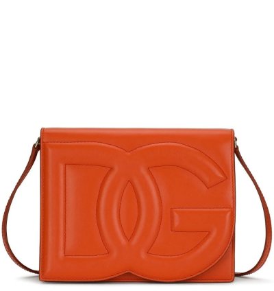 Dolce Gabbana Dg Logo Leather Cross Body Bag