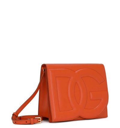 Dolce Gabbana Dg Logo Leather Cross Body Bag