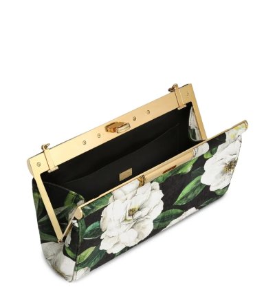 Dolce Gabbana Gardenia Clutch Bag
