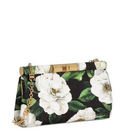 Dolce Gabbana Gardenia Clutch Bag