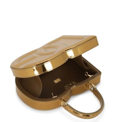 Dolce Gabbana Dg Embossed Metallic Effect Bag