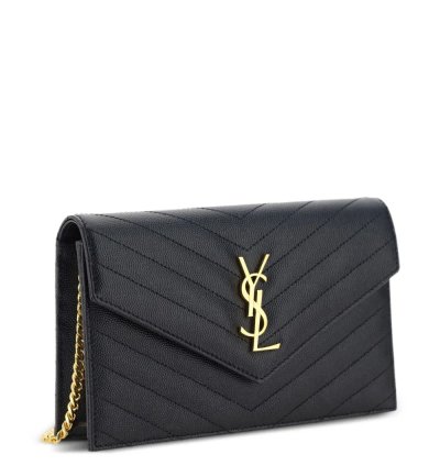 Saint Laurent Logo Plaque Crossbody Bag