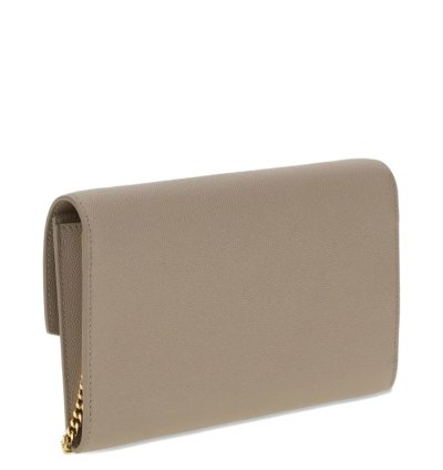 Saint Laurent Uptown Envelope Leather Clutch Bag