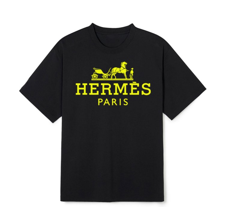 Hermes Paris Logo T-shirt