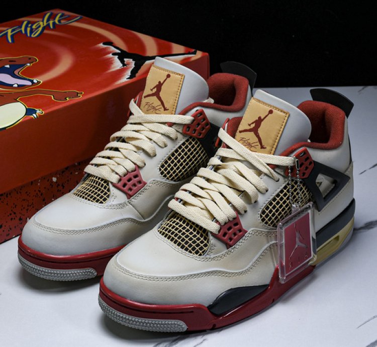 Custom Air Jordan 4 Charizard Pokemon