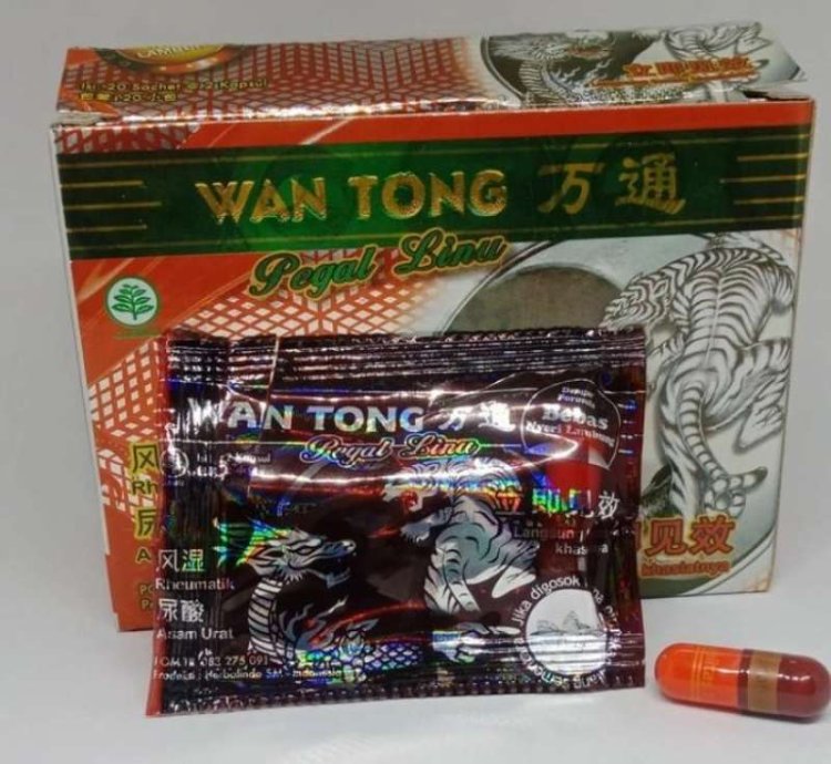 Wantong Capsules 50gr Original Herb Traditional