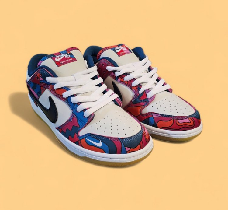 Sb Dunk Low Pro Parra Abstract Art