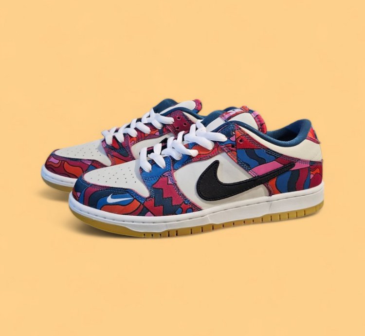 Sb Dunk Low Pro Parra Abstract Art