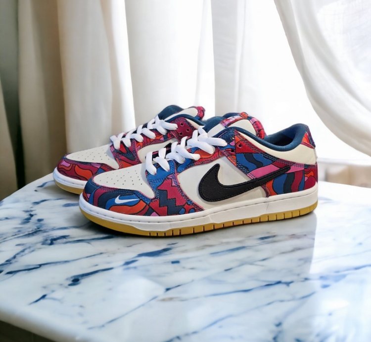Sb Dunk Low Pro Parra Abstract Art