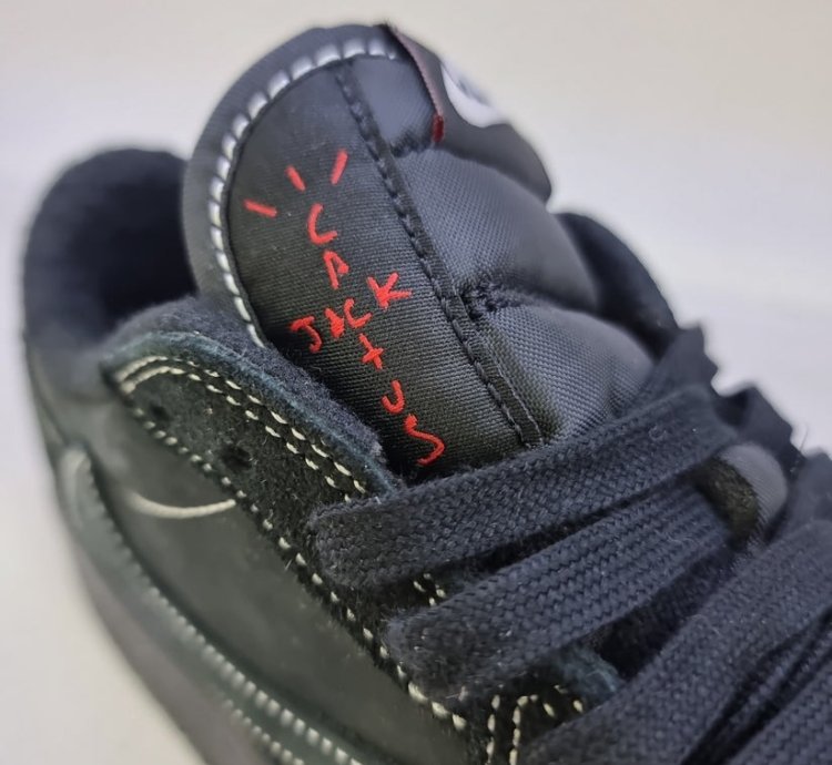 Air Jordan 1 Low X Travis Scott Black Phantom