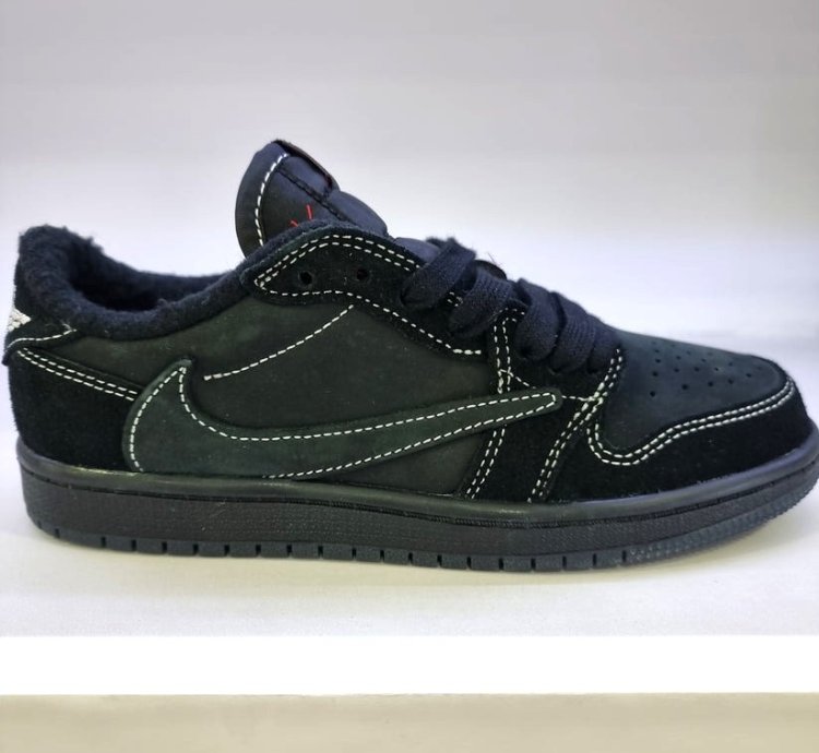 Air Jordan 1 Low X Travis Scott Black Phantom